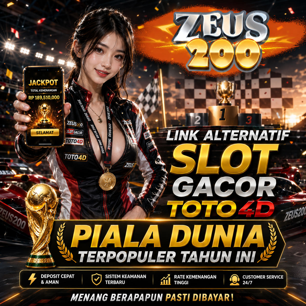 ZEUS200 Portal Resmi SLOT GACOR TOTO4D Piala Dunia Server Thailand Nomor 1
